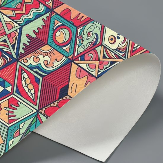 Geometric Pop Art Surreal Pattern Textura