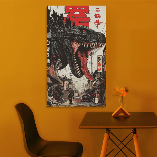 Godzilla Tokyo Rampage Vertical Poster