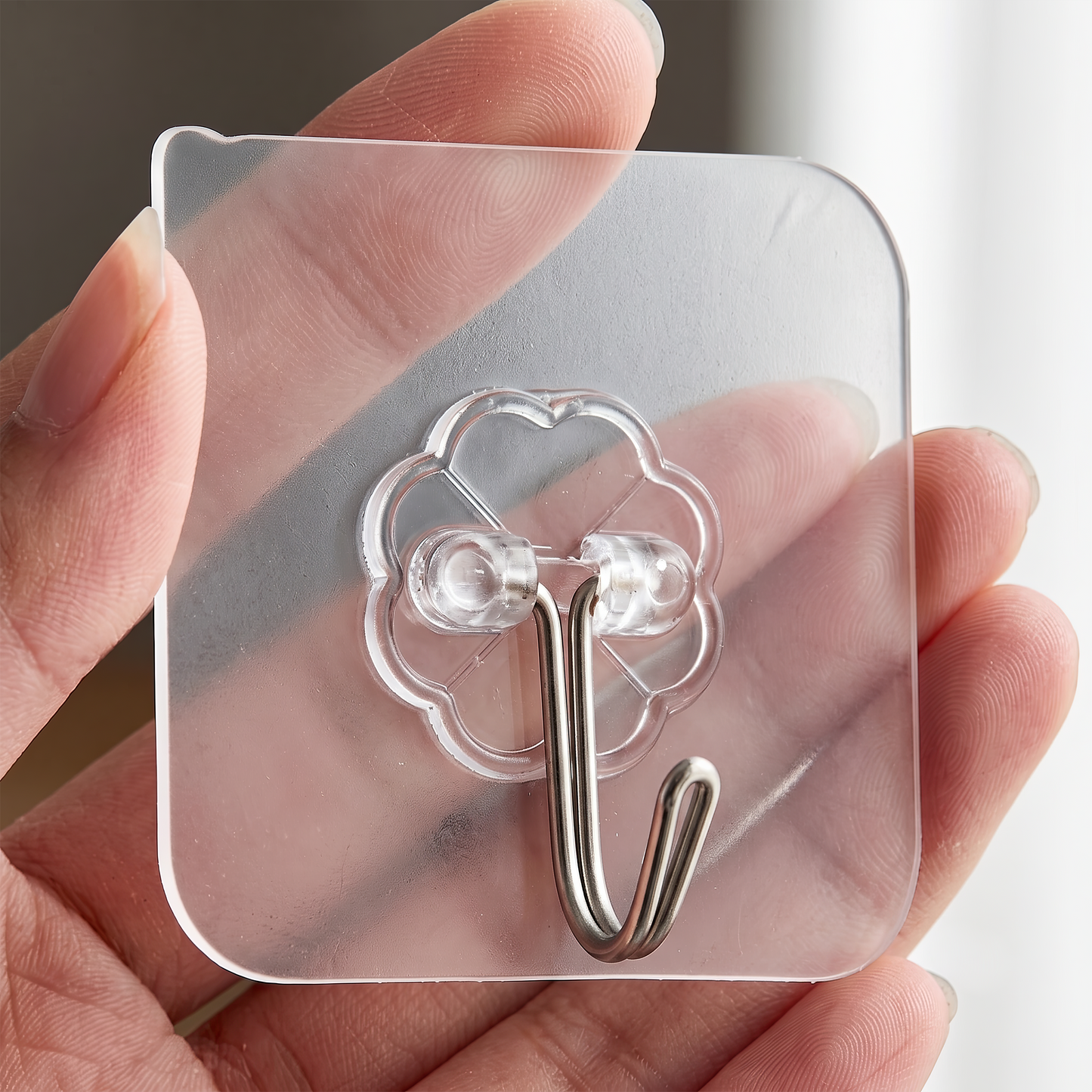 Transparent Self-Adhesive Wall Hook - Wall Organizer