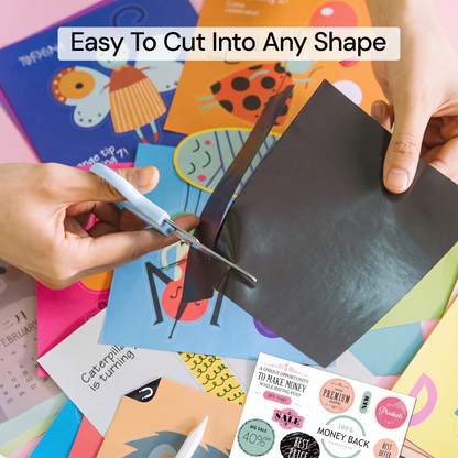 A4  Flexible Magnet Sheet for DIY, Crafts & Displays
