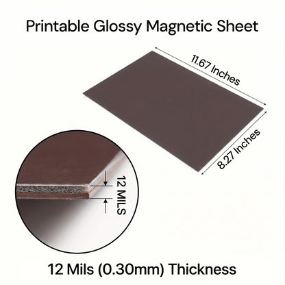 A4  Flexible Magnet Sheet for DIY, Crafts & Displays