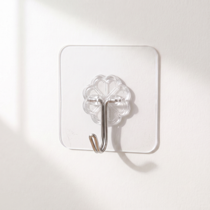Transparent Self-Adhesive Wall Hook - Wall Organizer