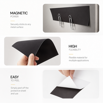A4  Flexible Magnet Sheet for DIY, Crafts & Displays