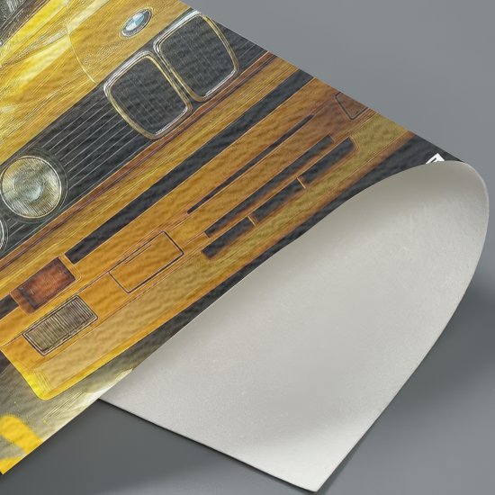 BMW M3 E30 Yellow JDM Style Textura