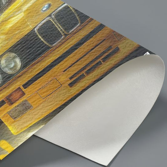 BMW M3 E30 Yellow JDM Style Textura