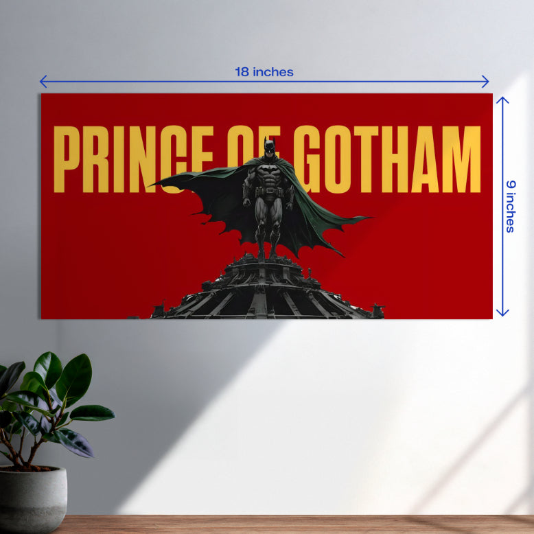 Batman Prince of Gotham Horizontal Poster