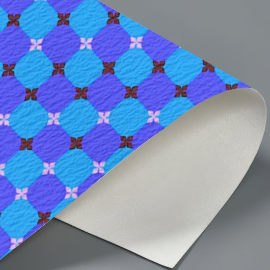 Blue Optical Illusion Moving Pattern Textura