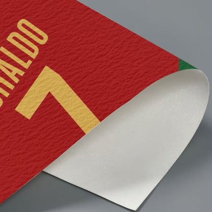 Cristiano Ronaldo Portugal Jersey Textura