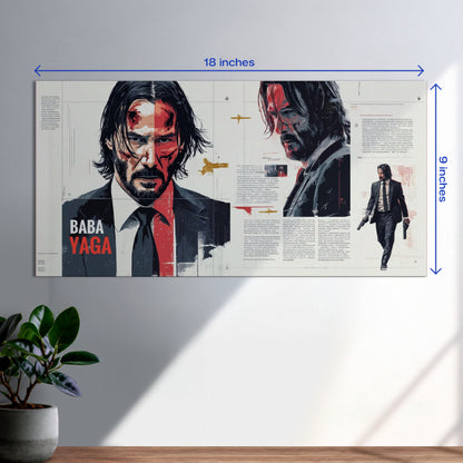 John Wick Baba Yaga Horizontal Poster