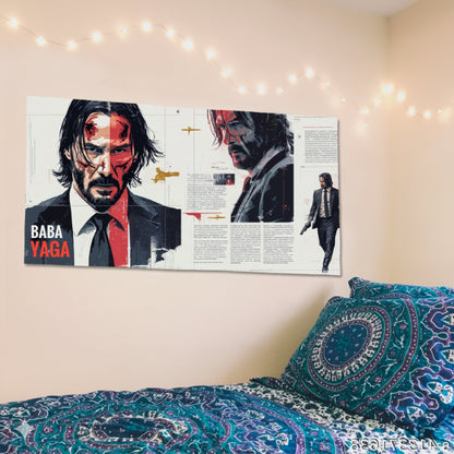 John Wick Baba Yaga Horizontal Poster