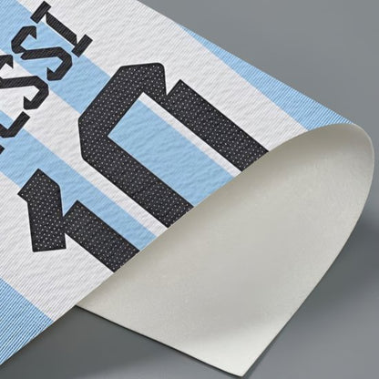 Lionel Messi Argentina Jersey Textura