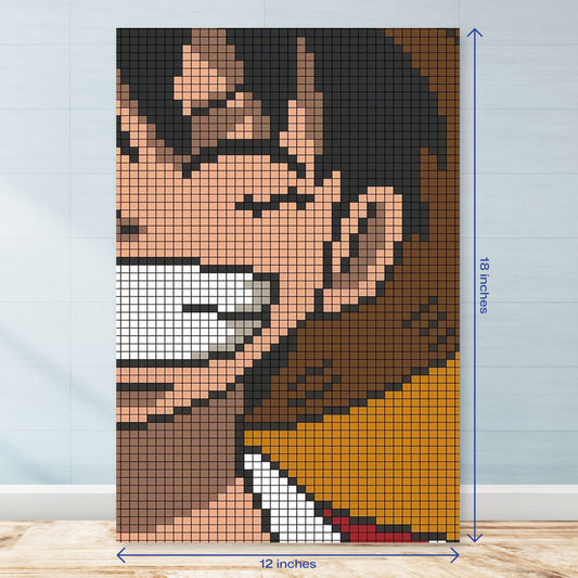 Luffy Adventure Smile Vertical Poster