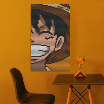 Luffy Adventure Smile Vertical Poster