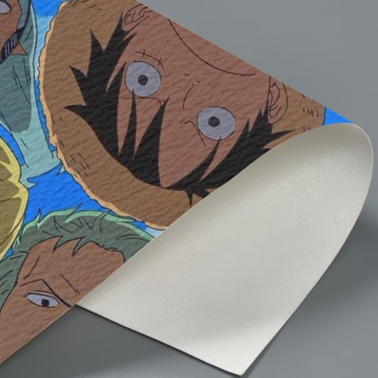Luffy and Straw Hat Crew One Piece Textura