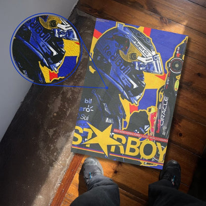 Max Verstappen Red Bull F1 Racing Textura
