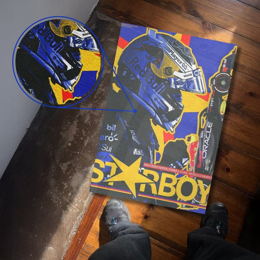 Max Verstappen Red Bull F1 Racing Textura