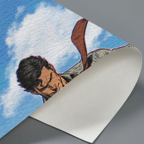 Superman Clark Kent Shirt Rip DC Comics Textura