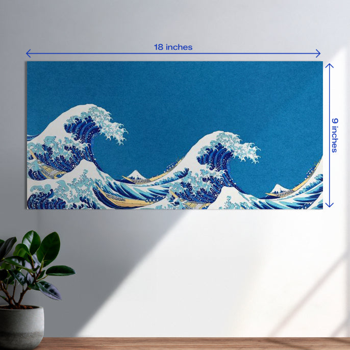The Great Wave off Kanagawa Horizontal Poster