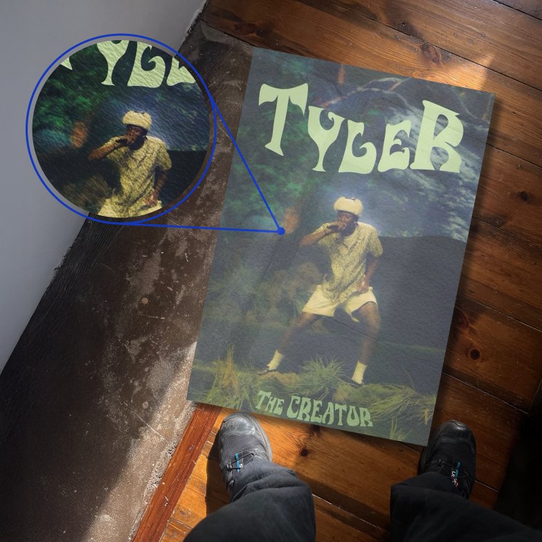 Tyler The Creator Rappers Music Poster Textura
