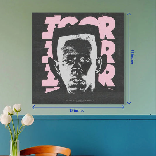 Tyler The Creator Igor Grunge Retro Square Music Poster