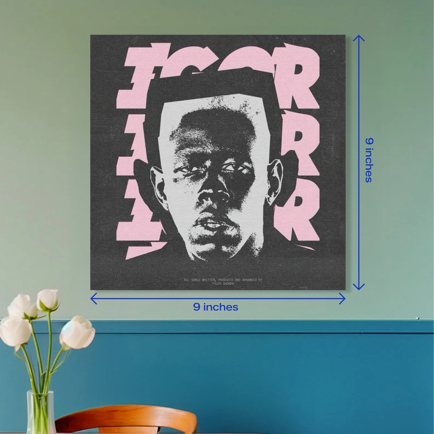 Tyler The Creator Igor Grunge Retro Square Music Poster
