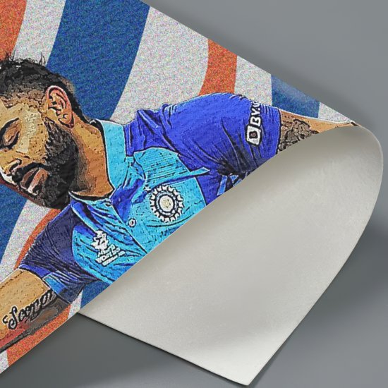 Virat Kohli India Cricket Jersey Textura