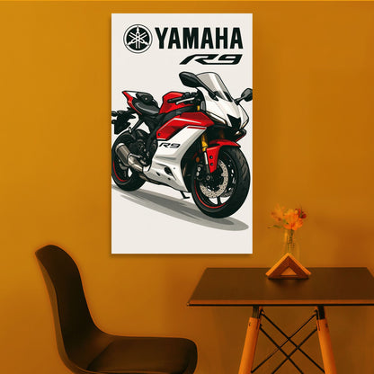 Yamaha R9 Speed Legend Vertical Poster